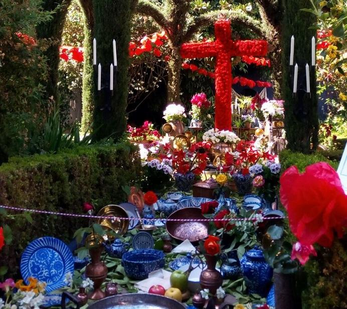 Cruz del Bajo Albaicín en el Carmen de la Victoria, hace dos años.