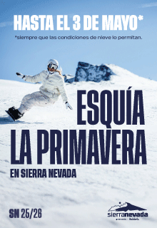 Esquía la primavera. Campaña Sierra Nevada