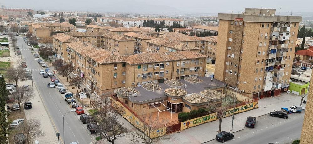 Panorámica de uno de los barrios del Distrito Norte. 