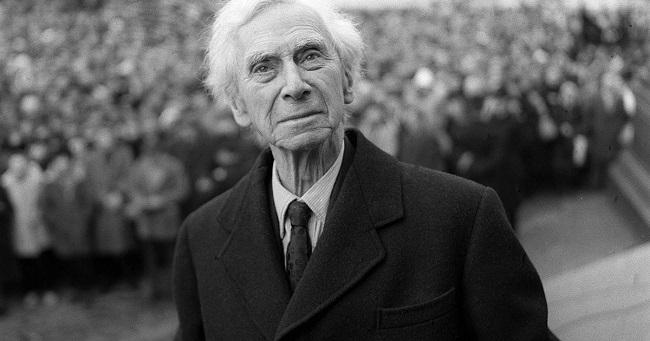 Bertrand Russell.