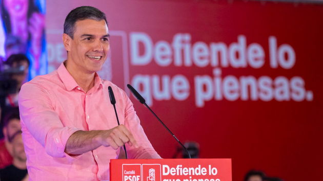 Pedro Sánchez, en un acto de partido.