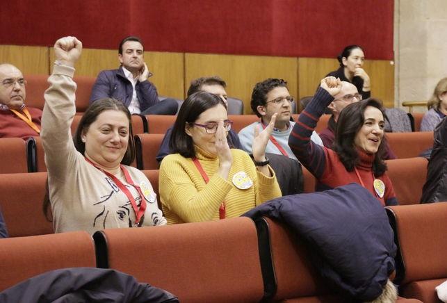Celebración por la admisión a trámite, en febrero de 2018, de la ley. Celebración por la admisión a trámite, en febrero de 2018, de la ley.
