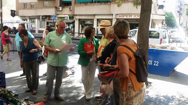 Chema Rueda, de campaña.