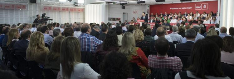 Comité Federal del PSOE celebrado este lunes.
