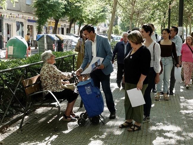 Paco Cuenca, en un acto de campaña.