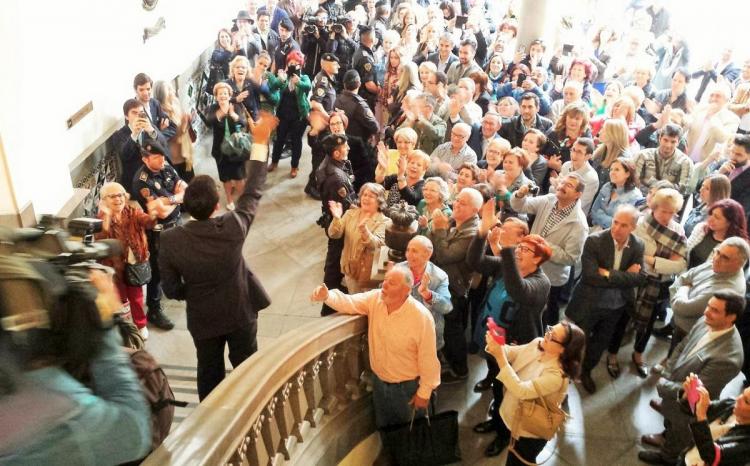 Cuenca, el día de su investidura.