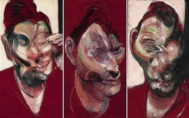 'Three Studies For Portrait of Lucian Freud' (1964), de Francis Bacon.