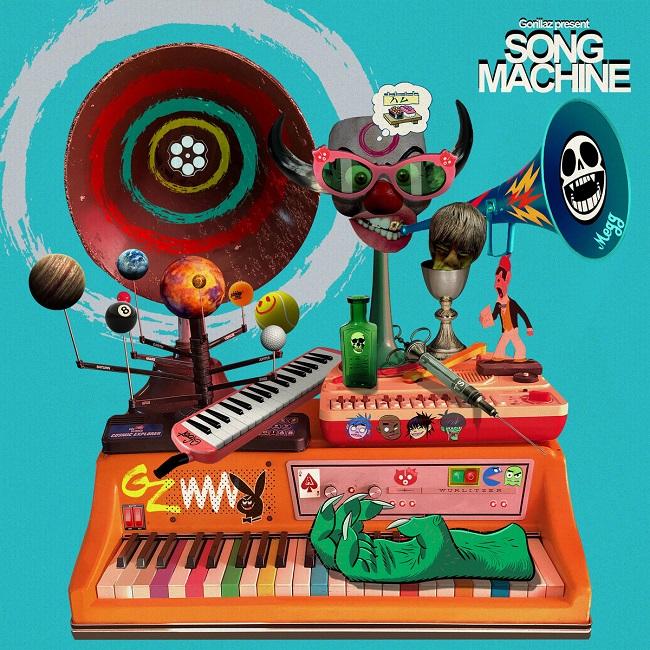 Portada de 'Song Machine, Season One: Strange Timez', de Gorillaz.