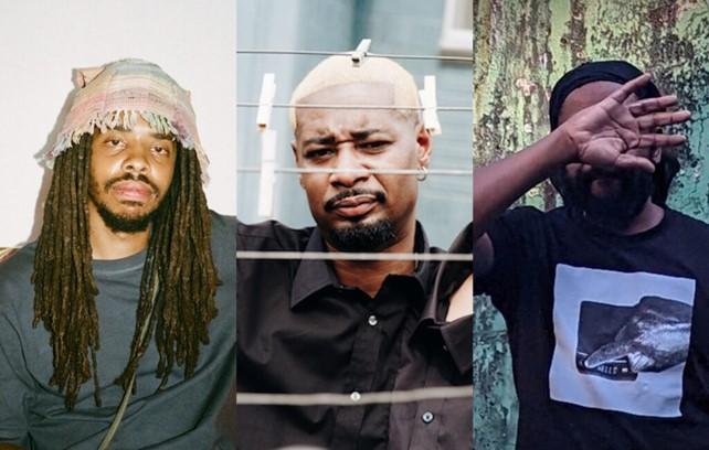 Earl Sweatshirt, Danny Brown y billy woods.