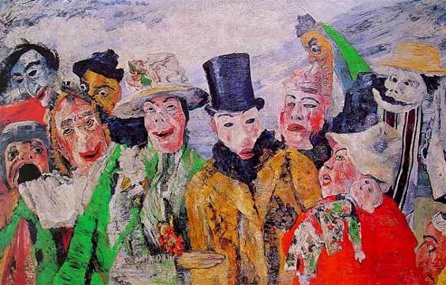 'Intriga' (1911), de James Ensor.