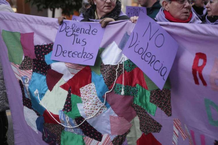Manifestación del 8 de marzo en Granada. 