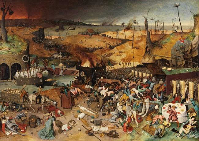 'El triunfo de la Muerte', ( 1562 - 1563) de Pieter Bruegel El Viejo.