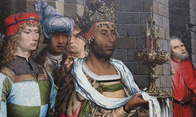 “Adoración de los reyes magos”, obra de Jan Gossaert.