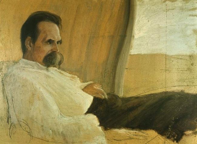 Friedrich Nietzsche, retratado en 1899 por Hans Olde.