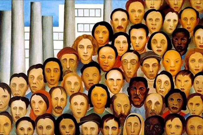 'Operários', de Tarsila do Amaral.