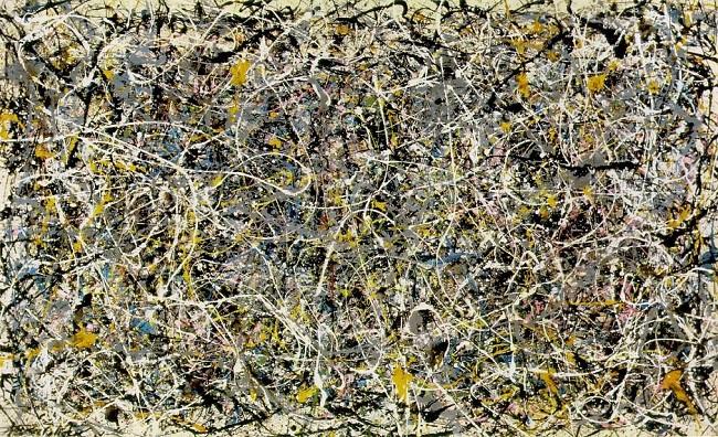 Number 1, de Jackson Pollock (1912-1956).