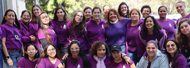 Activistas de la asociación Por ti mujer.