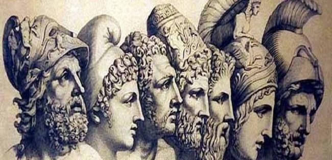 Los siete sabios de Grecia.