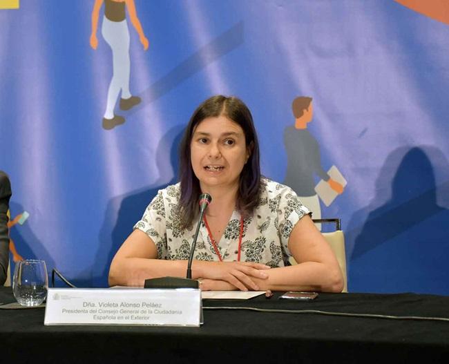 Violeta Alonso, presidenta del CGCEE.