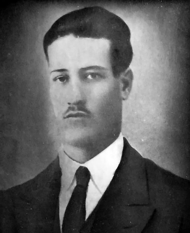 José Antonio Martín López, conocido popularmente como Piojito, en torno a 1930.