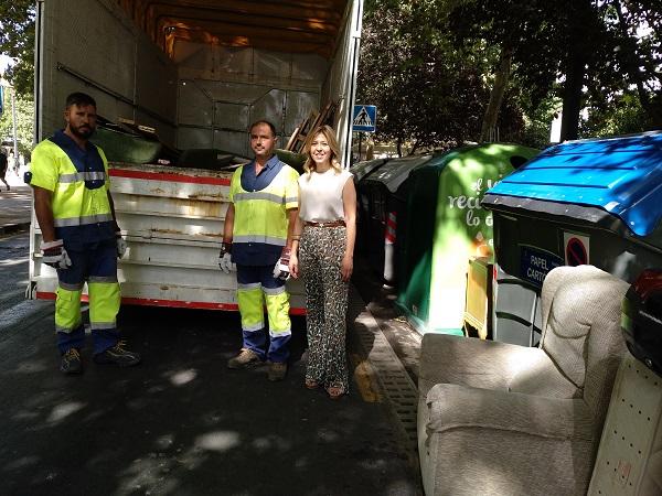 La concejala ha informado del refuerzo del servicio. La concejala ha informado del refuerzo del servicio.