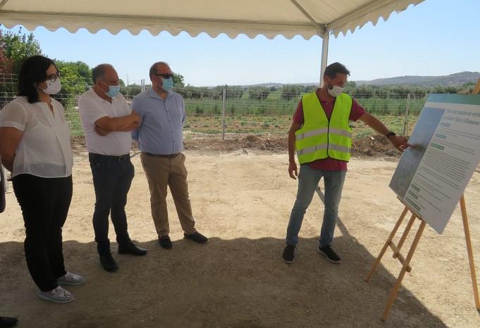 Acto de inicio de las obras. 