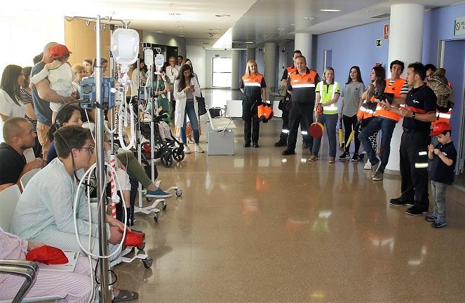 Actividades en el Hospital San Cecilio del PTS. 