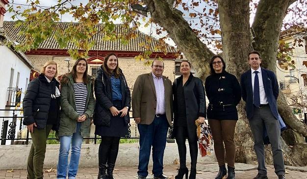 Visita de la consejera Carmen Crespo a Güéjar Sierra. 