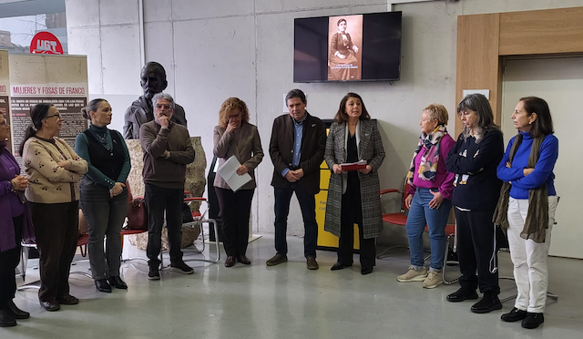 Inauguración de la exposición.