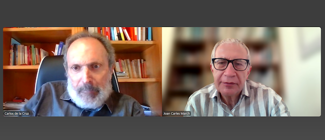 Carlos de la Cruz conversa con Joan Carles March en este imprescindible 'Habladurías'.