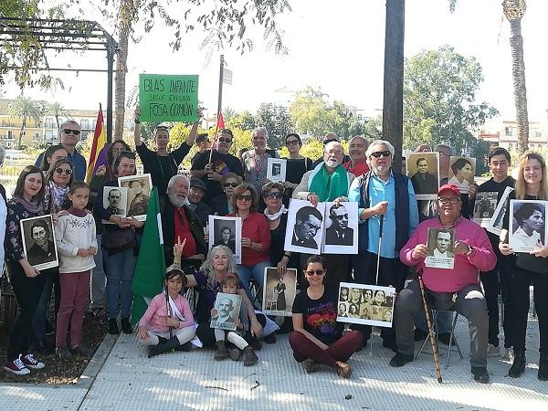 Participantes en la manifestación del 28F.