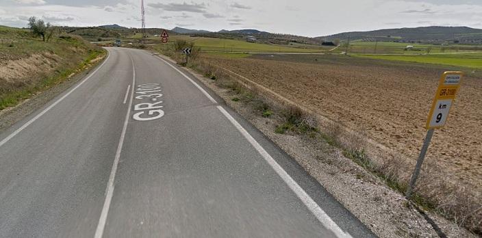 El atropello se produjo en el km 9 de la GR-3100, término de Montejícar. 