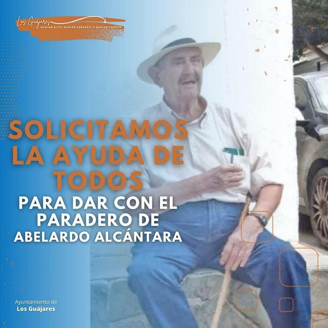 Cartel difundido por el Ayuntamiento de Los Guájares.