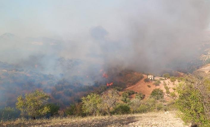 Imagen del incendio de Víznar.