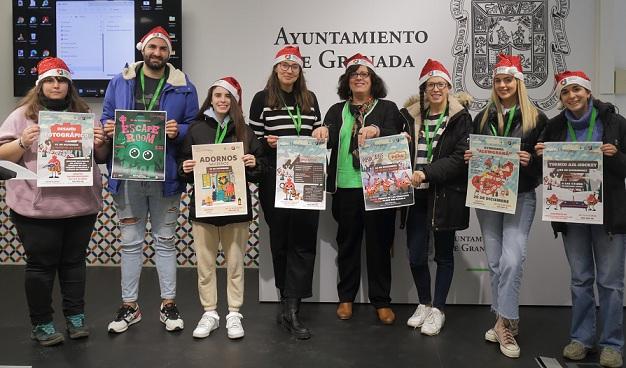 Presentación de las actividades para jóvenes.
