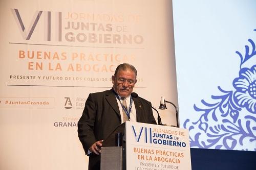 Eduardo Torres durante su intervención.