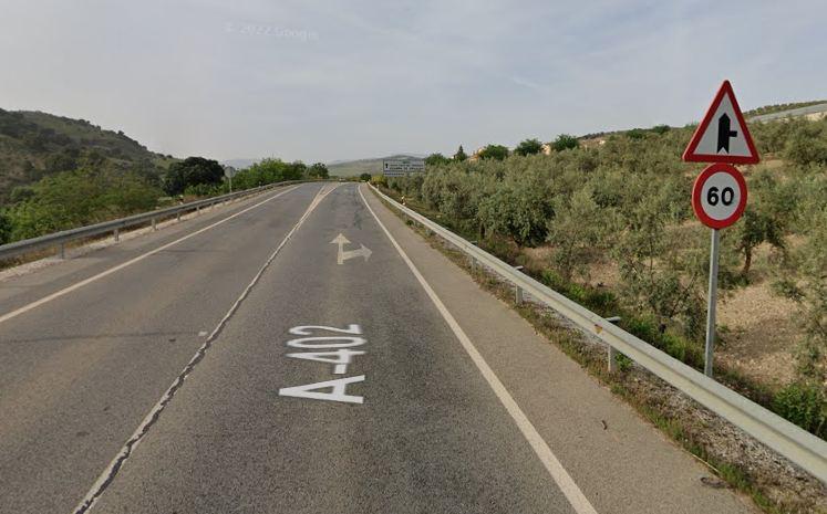 Señal de 60 km/h en el tramo donde el motorista iba a 154 km/h.