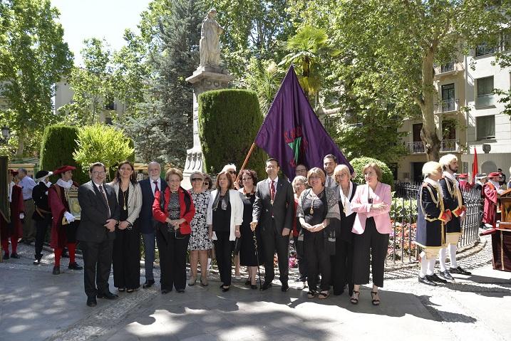 Un momento del acto de homenaje a Mariana Pineda. 