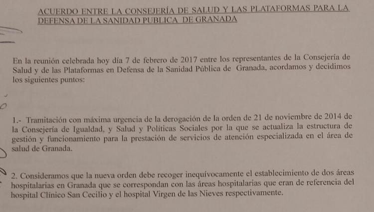 Detalle del acuerdo firmado entre Salud y plataformas.