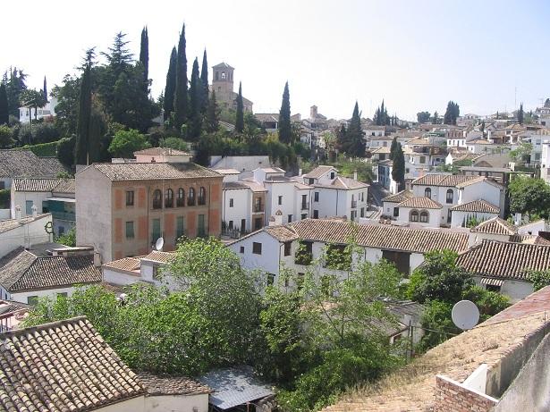 Viviendas en el Albaicín.