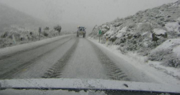 La nieve llegará por encima de los 800 metros.