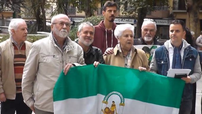 Presentación de la plataforma, este martes en Granada.