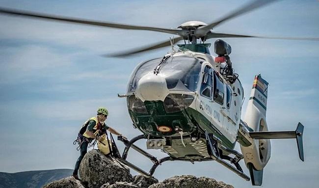 Helicóptero de la Guardia Civil.