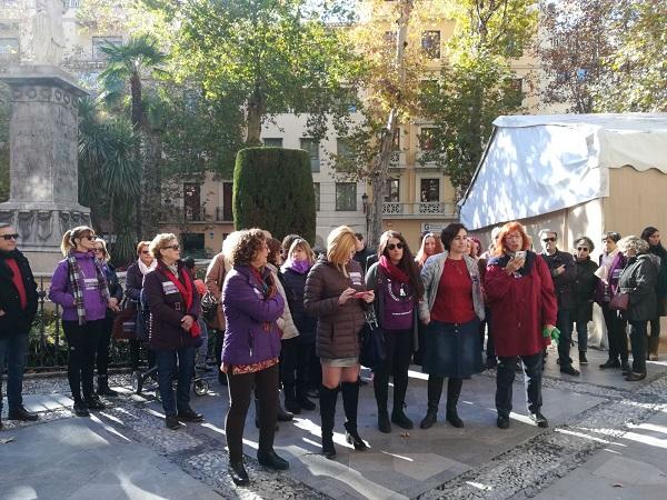 Acto del área de la Mujer de IU en la Mariana.