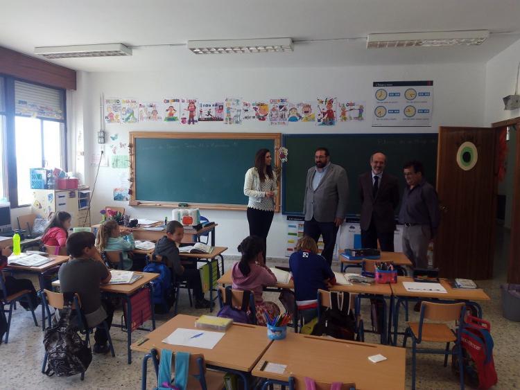 El delegado ha visitado el colegio.