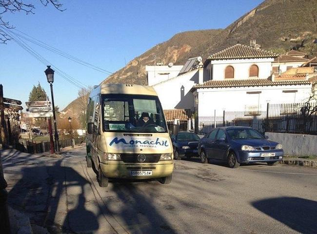 Línea que conecta el casco histórico y el barrio de Monachil.