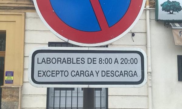 Señal de carga y descarga Señal de carga y descarga.