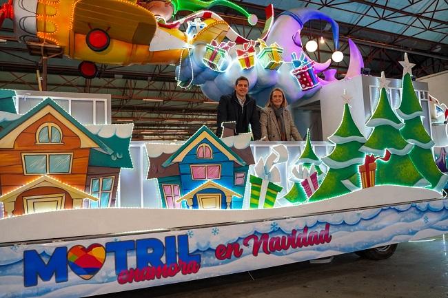 La alcaldesa de Motril, en la presentación de la cabalgata.