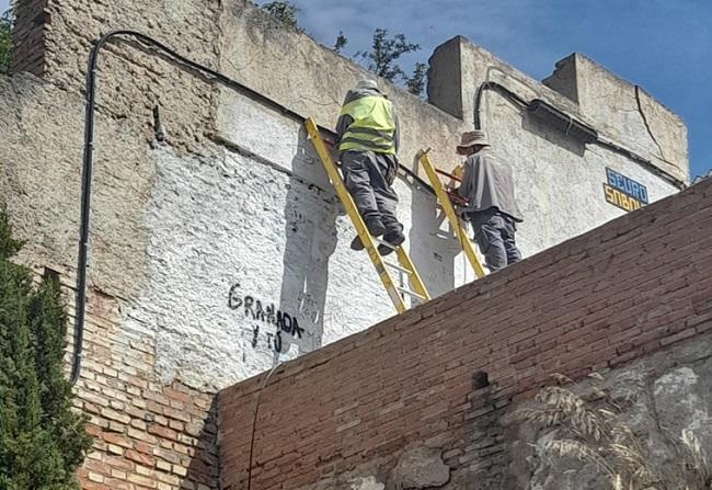 Imagen muy habitual en el Albaicín.