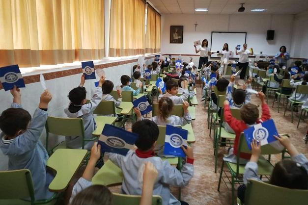 Una de las charlas impartidas por enfermeras colegiadas. 